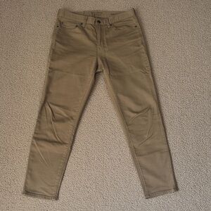 Banana Republic Khaki Travel Jeans Athletic Fit 31x30